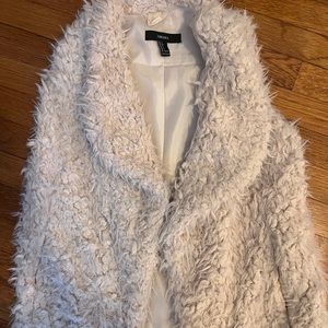 Furry Vest Forever 21